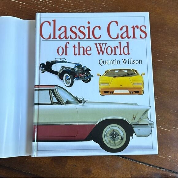CLASSIC CARS OF THE WORLD a Coffee Table Book by Quentin Willson - Picture 10 of 16